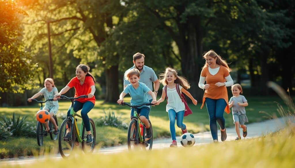 Gemeinsame Familienaktivitäten