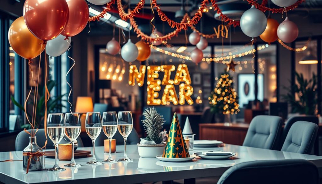 Geschäftliche Neujahrswünsche