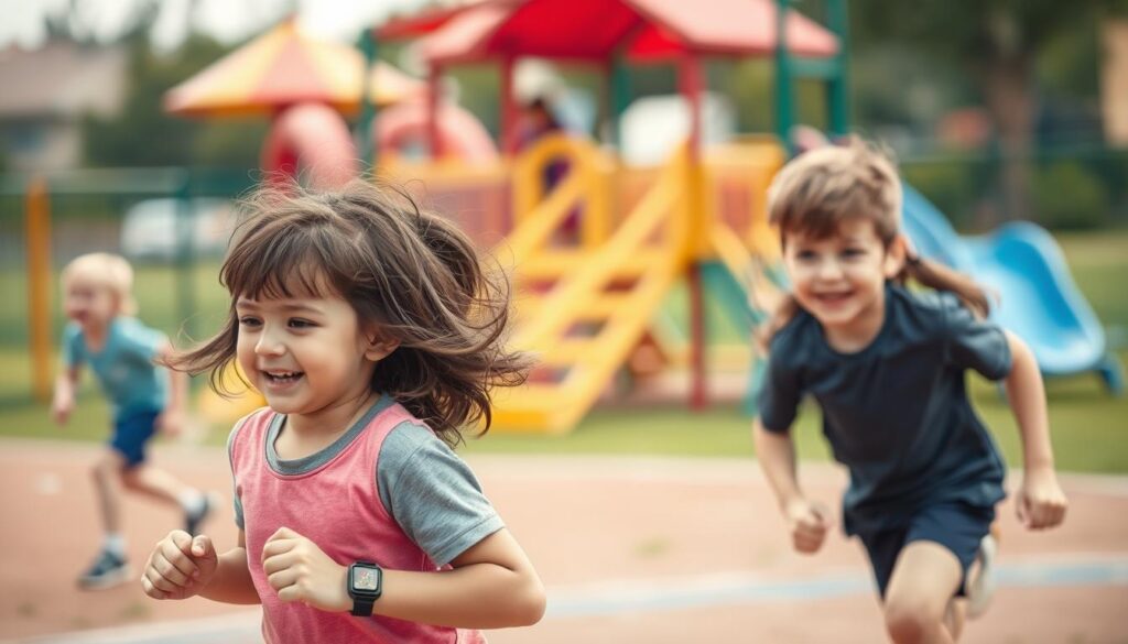Messung der Bewegungsaktivität von Kindern
