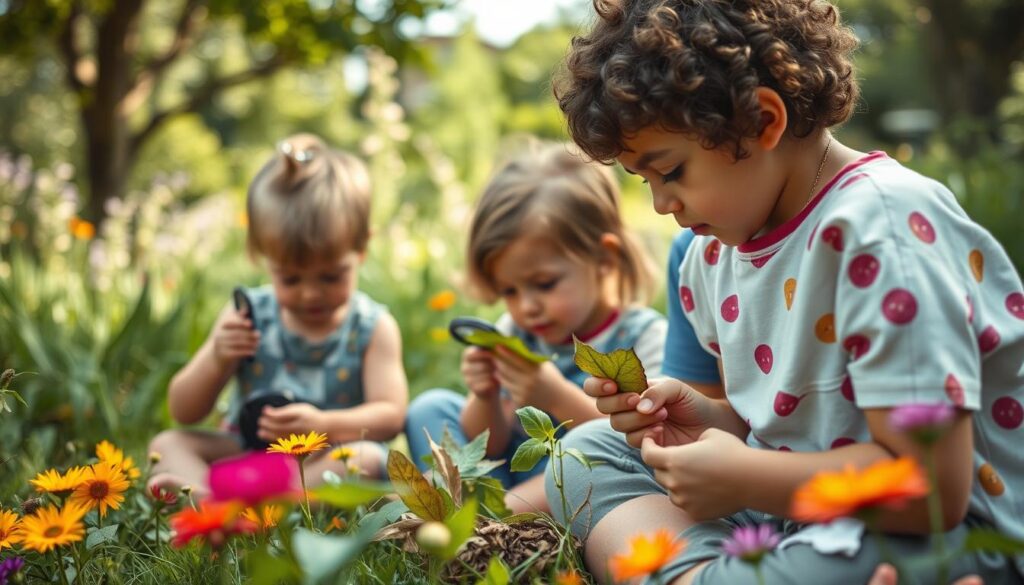 Outdoor-Experimente für Kinder