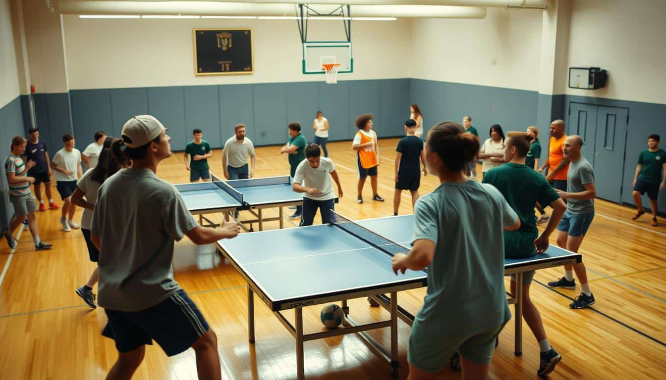 Sportspiele für drinnen bei schlechtem Wetter